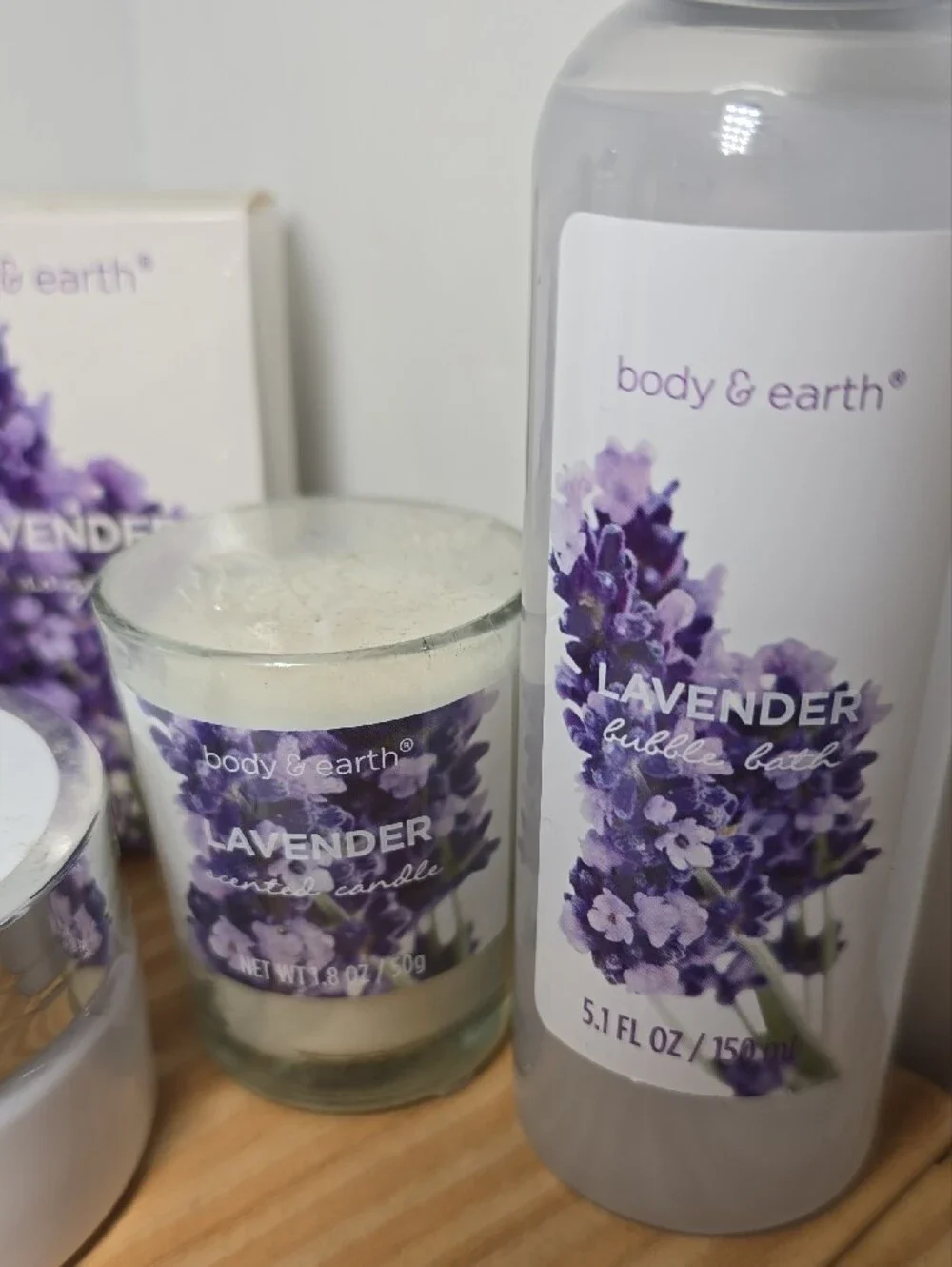 Lavender Bath & Body Set - Purple